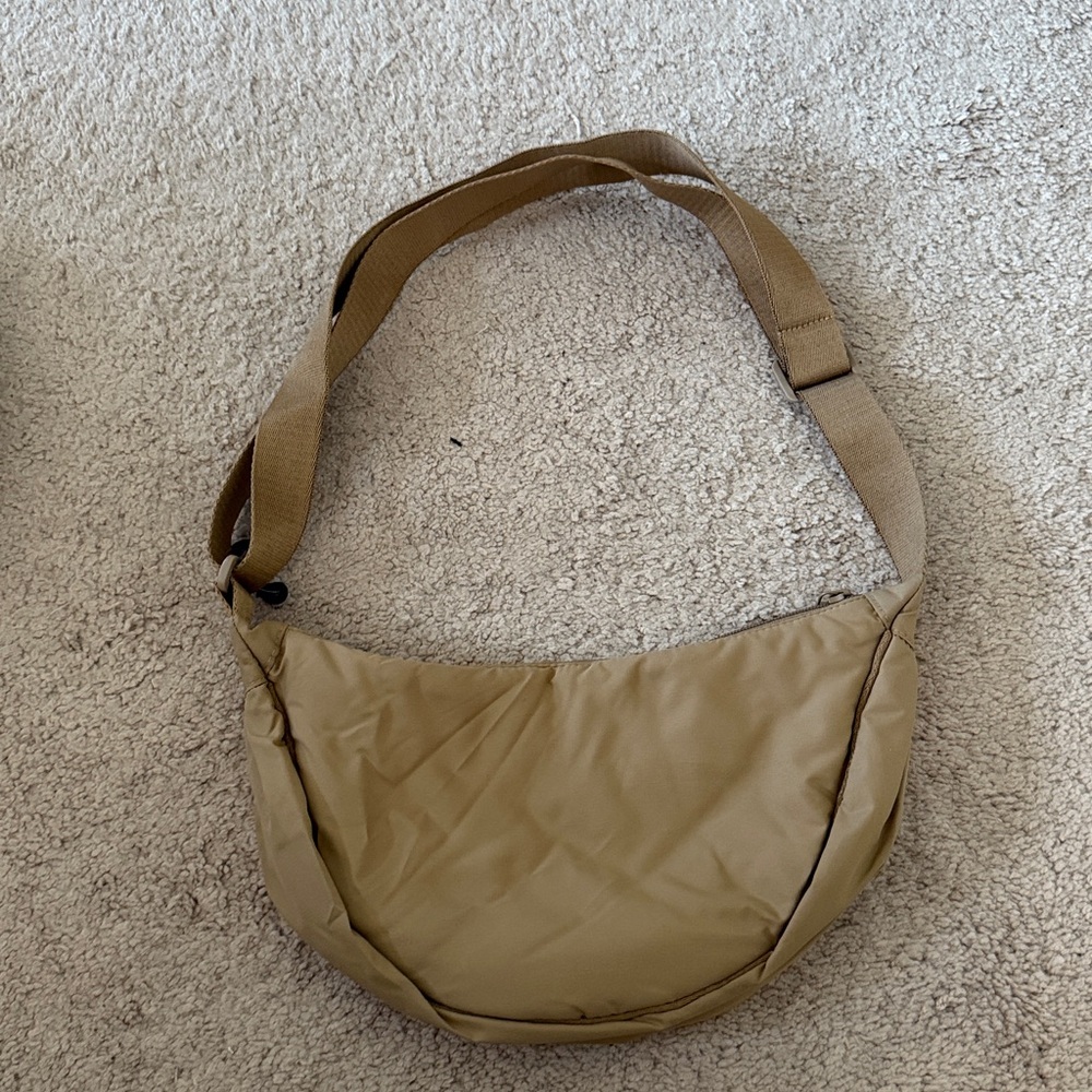 Uniqlo Taupe Crossbody Bag
